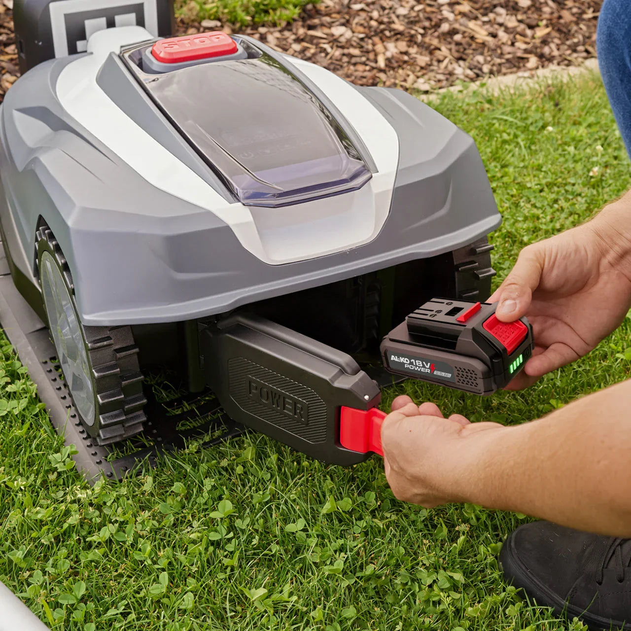 AL-KO Robolinho 1000 Vision – Robotická sekačka bez ohraničovacího kabelu