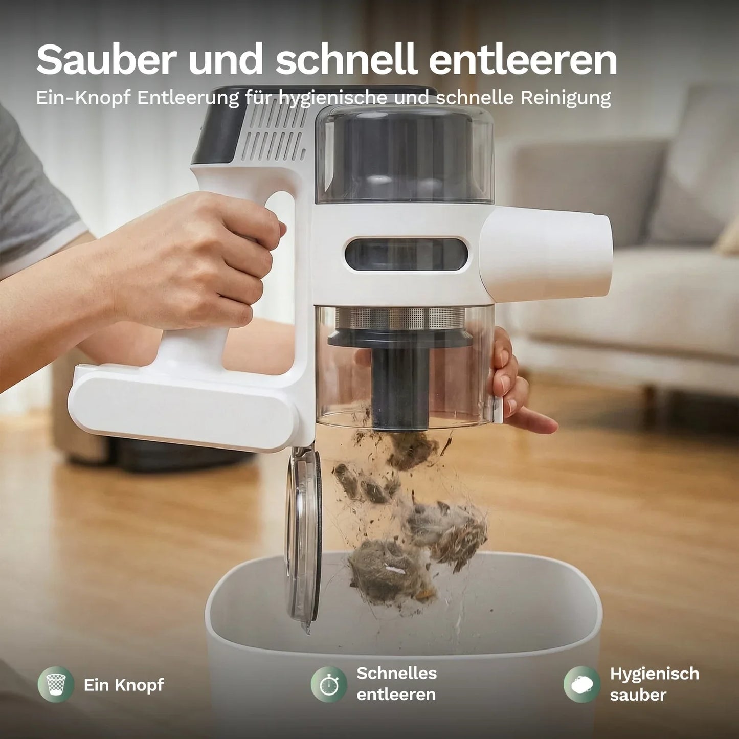 Moosoo S5 Mate - Aspiradora a batería