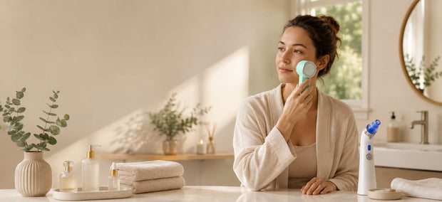 Lazurec Care Beauty-Geräte für die Gesichtspflege zuhause – Reinigungsbürste, Porenreiniger und mehr