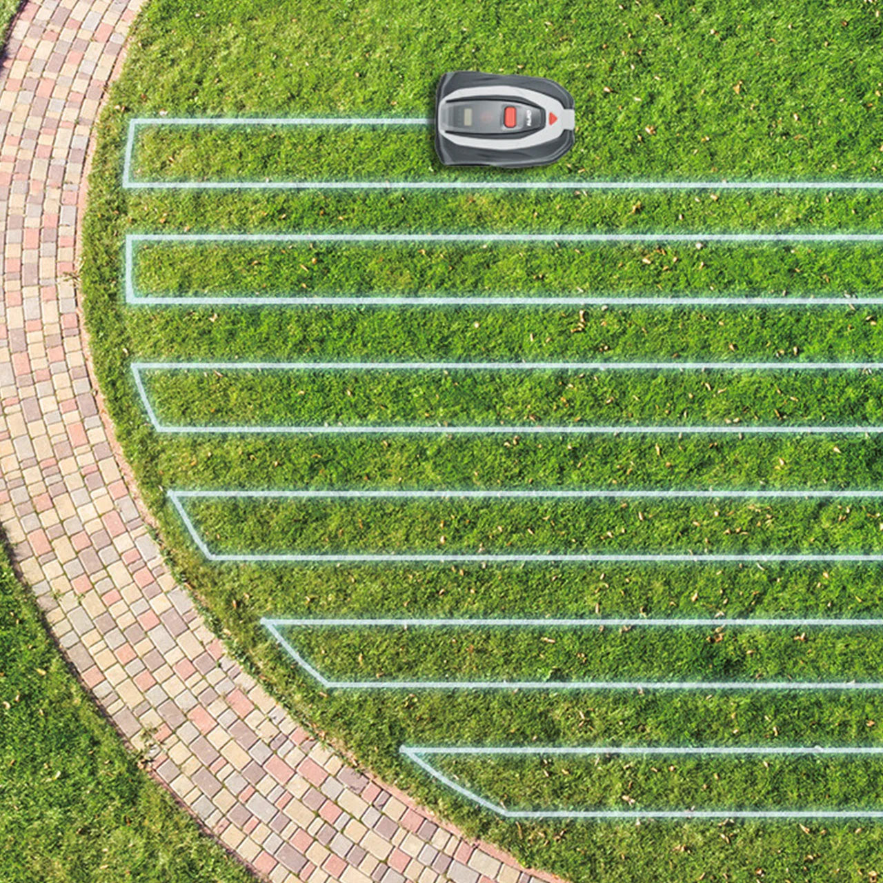 AL-KO Robolinho 1000 Vision – Robotická sekačka bez ohraničovacího kabelu