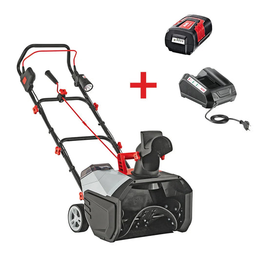 AL-KO 36V Akülü Kar Küreme Makinesi - ST 4048 - Akü ve Şarj Cihazı Dahil - 300 m²'ye Kadar Kolay Temizlik