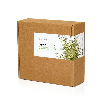 Thymian Pflanzkapsel 3er-Pack in brauner Kartonbox