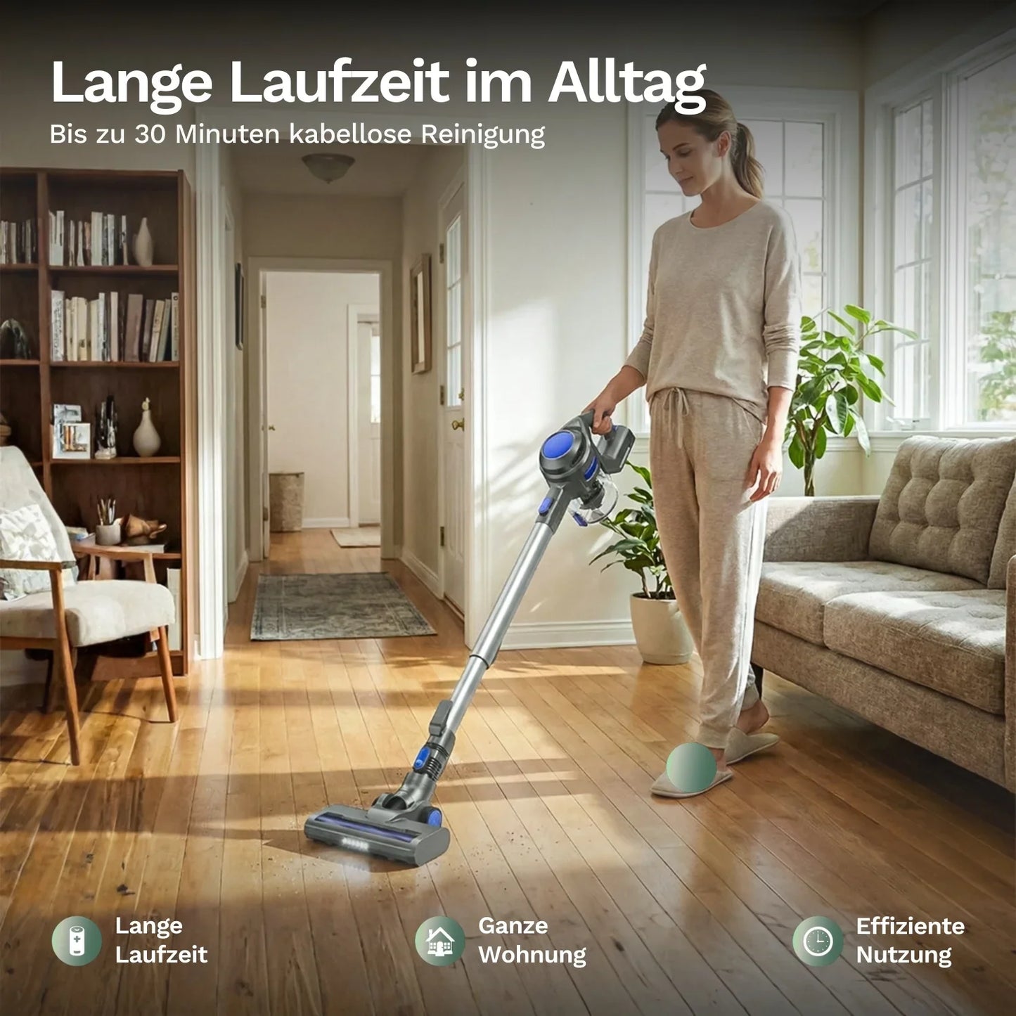 Moosoo XL-618A - Akku støvsuger