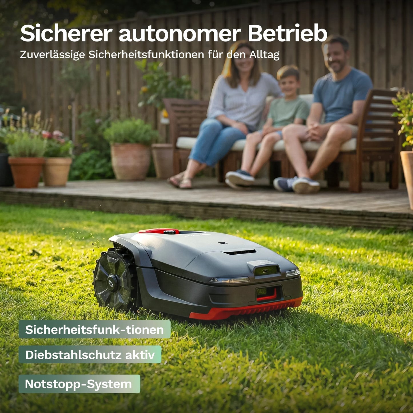 Goalker H1 – Robot cortacésped sin cable perimetral