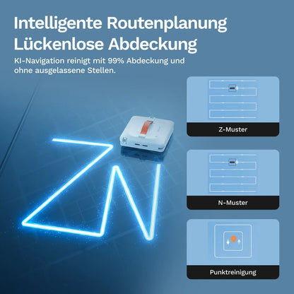 Lazurec A9 Pro Robot lave-vitres – Pour un nettoyage intelligent et sans effort des fenêtres