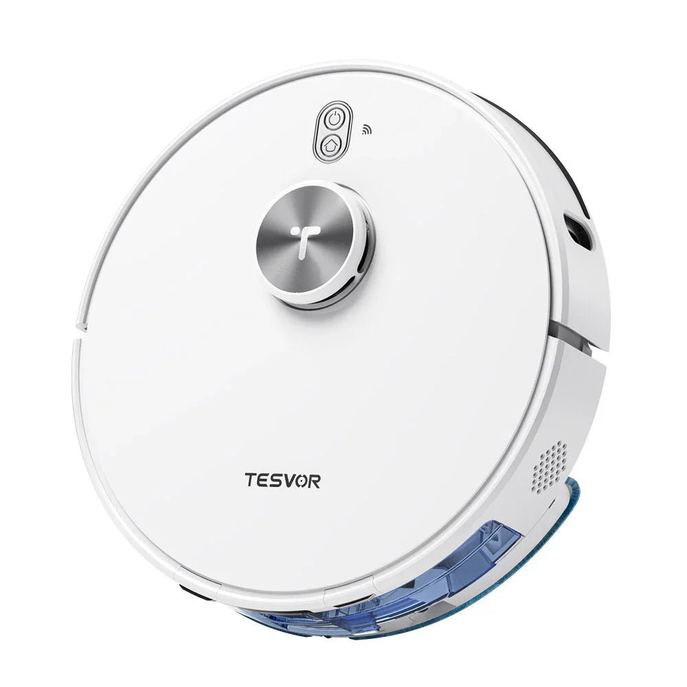 Tesvor S8 Max vacuuming and mopping robot in perspective