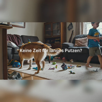 Lazurec L5 – Aspirapolvere senza filo per umido e asciutto con forte potenza di aspirazione